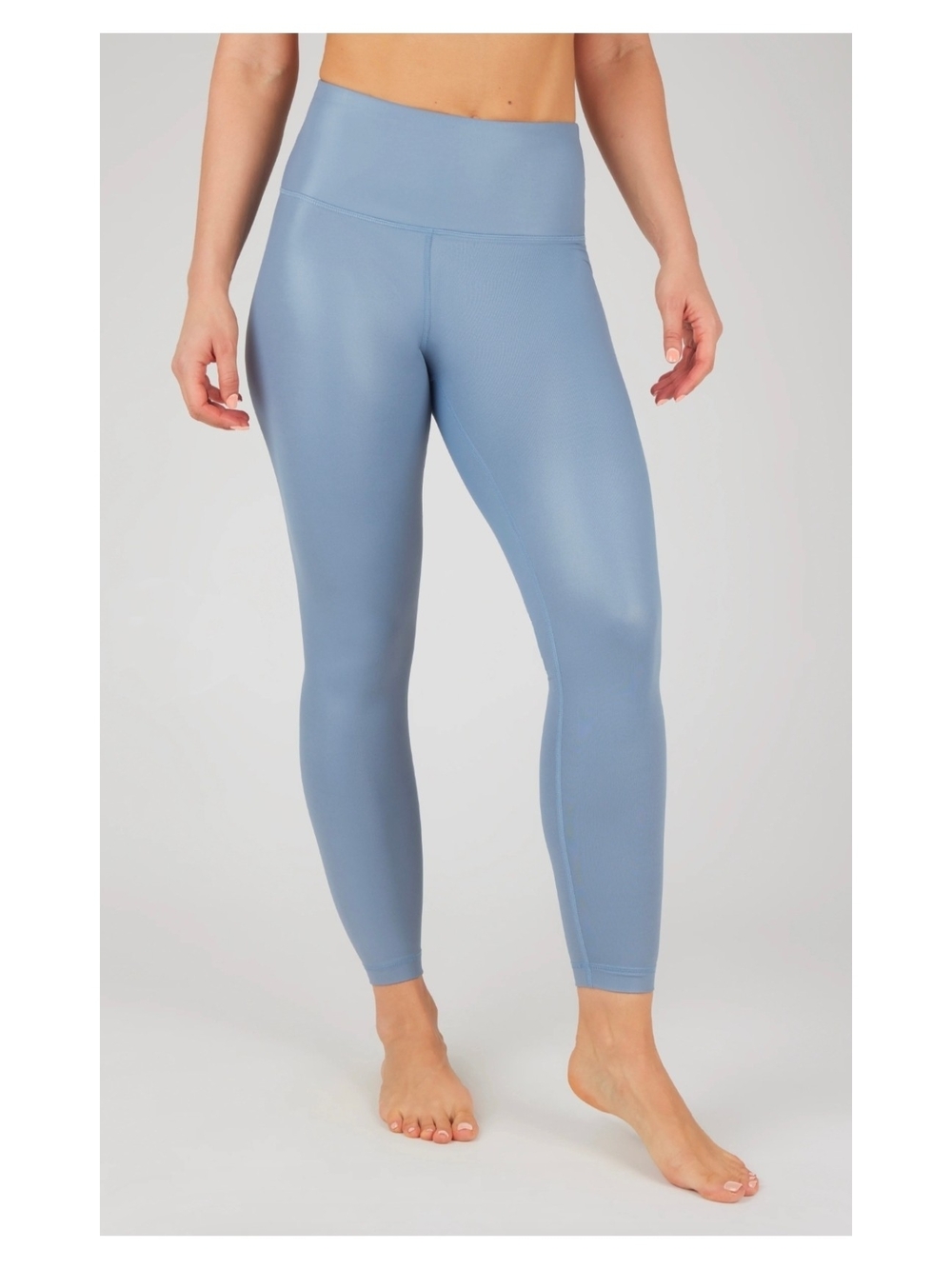 90 Degree By Reflex - Flint Stone High-Waist Sculpting Ankle Leggings